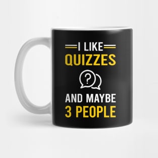 3 People Quizzes Quiz Mug